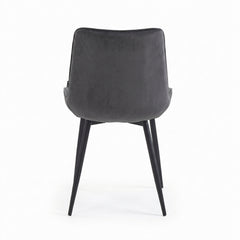 Adama Eetkamerstoel - Antraciet Microfiber