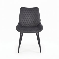 Adama Eetkamerstoel - Antraciet Microfiber