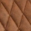 Chaise de salle à manger Adama - Microfibre Cognac