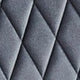 Chaise de salle à manger Adama - Velours gris