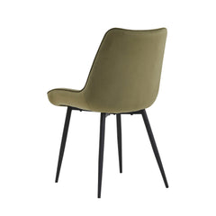 Adama Sedia Da Pranzo - Velluto Verde Fabb