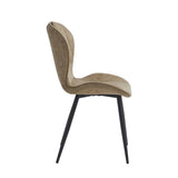 Alico Esszimmerstuhl - Beige Mikrofaser