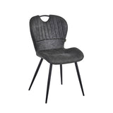 Alico Esszimmerstuhl - Graue Mikrofaser