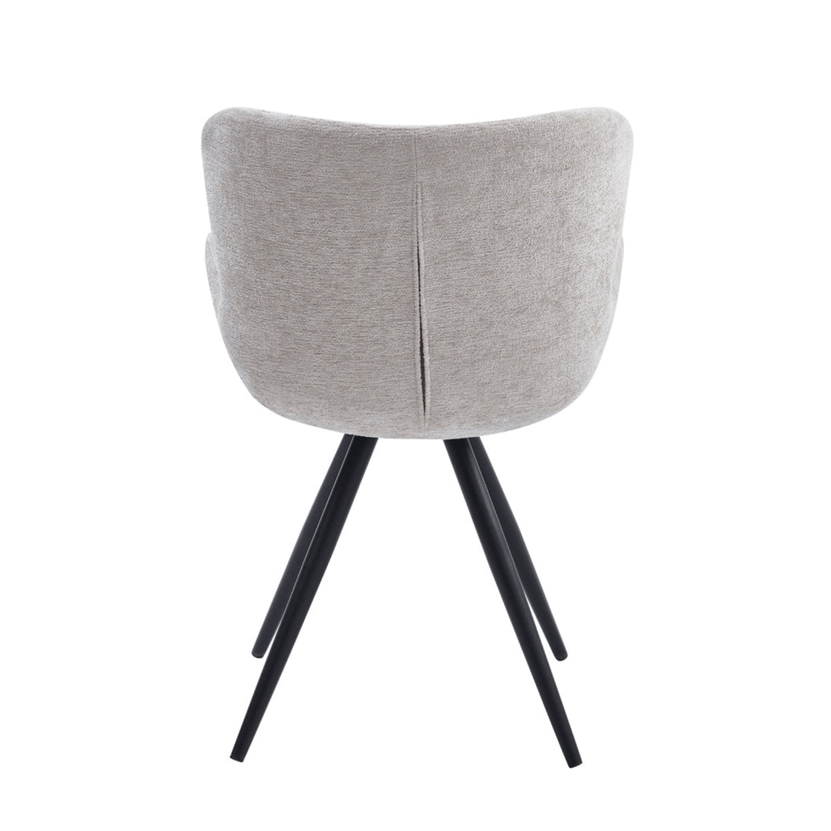 Chaise de salle à manger Anabella - Chenille beige