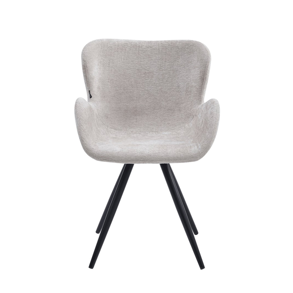 Chaise de salle à manger Anabella - Chenille beige