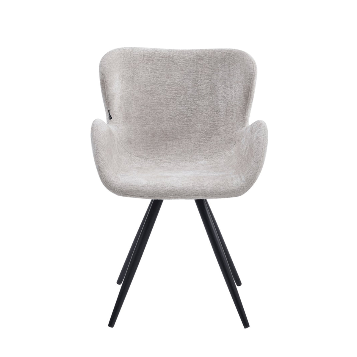 Chaise de salle à manger Anabella - Chenille beige