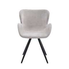 Anabella Eetkamerstoel - Beige Chenille