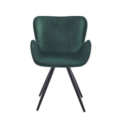 Anabella Eetkamerstoel - Groen Velvet