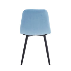 Bambi Kinderstoel - Blauw Velvet