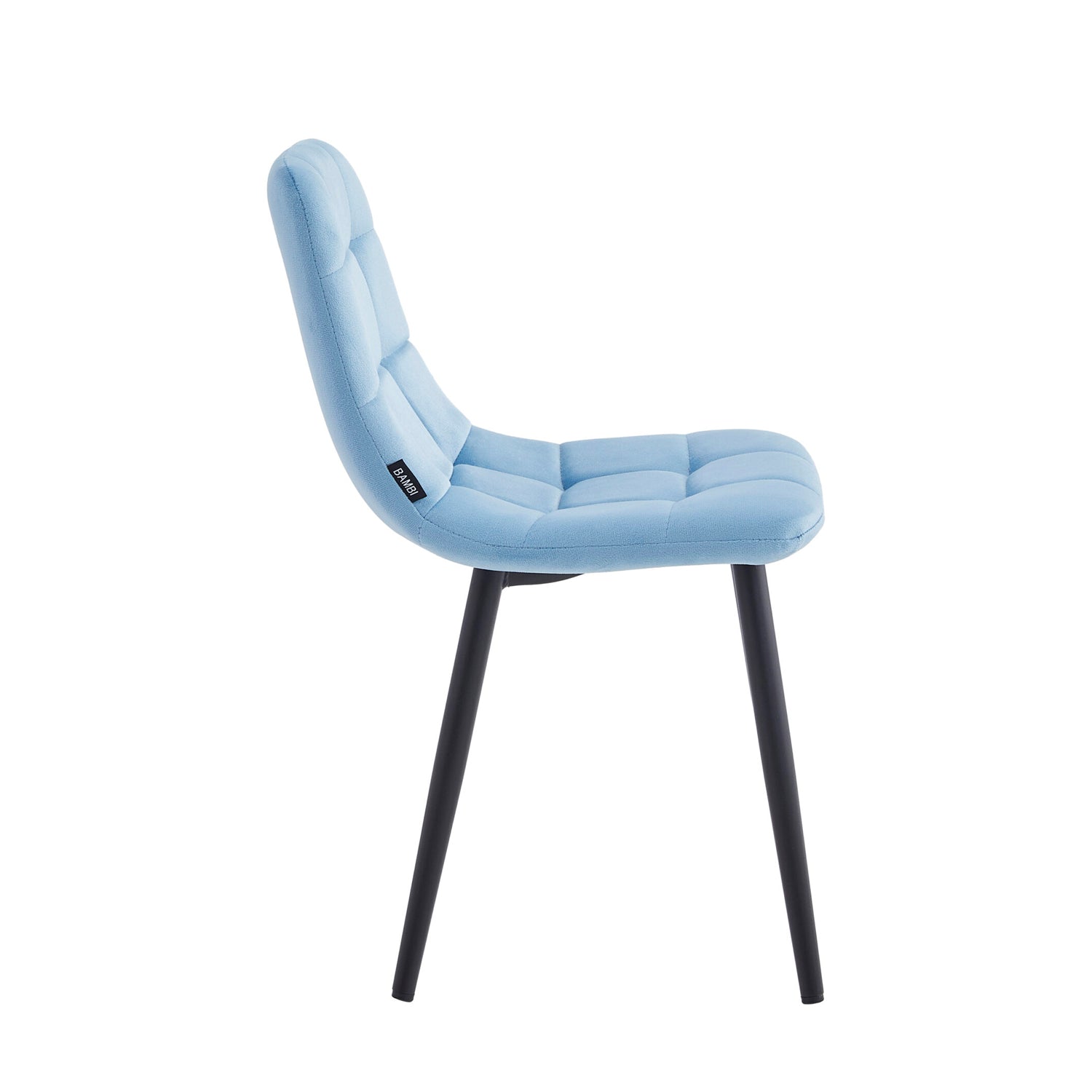 Bambi Kinderstoel - Blauw Velvet