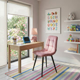 Bambi Kinderstoel - Roze Velvet
