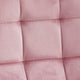 Chaise haute Bambi - Velours rose
