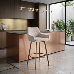 Barista Sgabelli Da Bar - Ciniglia Beige