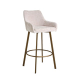 Barista Barhocker - Beige Chenille