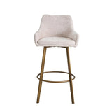 Barista Barhocker - Beige Chenille
