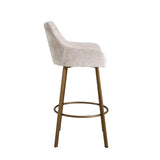Barista Barhocker - Beige Chenille