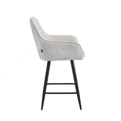 Belissima Tabourets De Bar - Chenille Beige