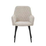 Beverly Esszimmerstuhl - Beige Chenille