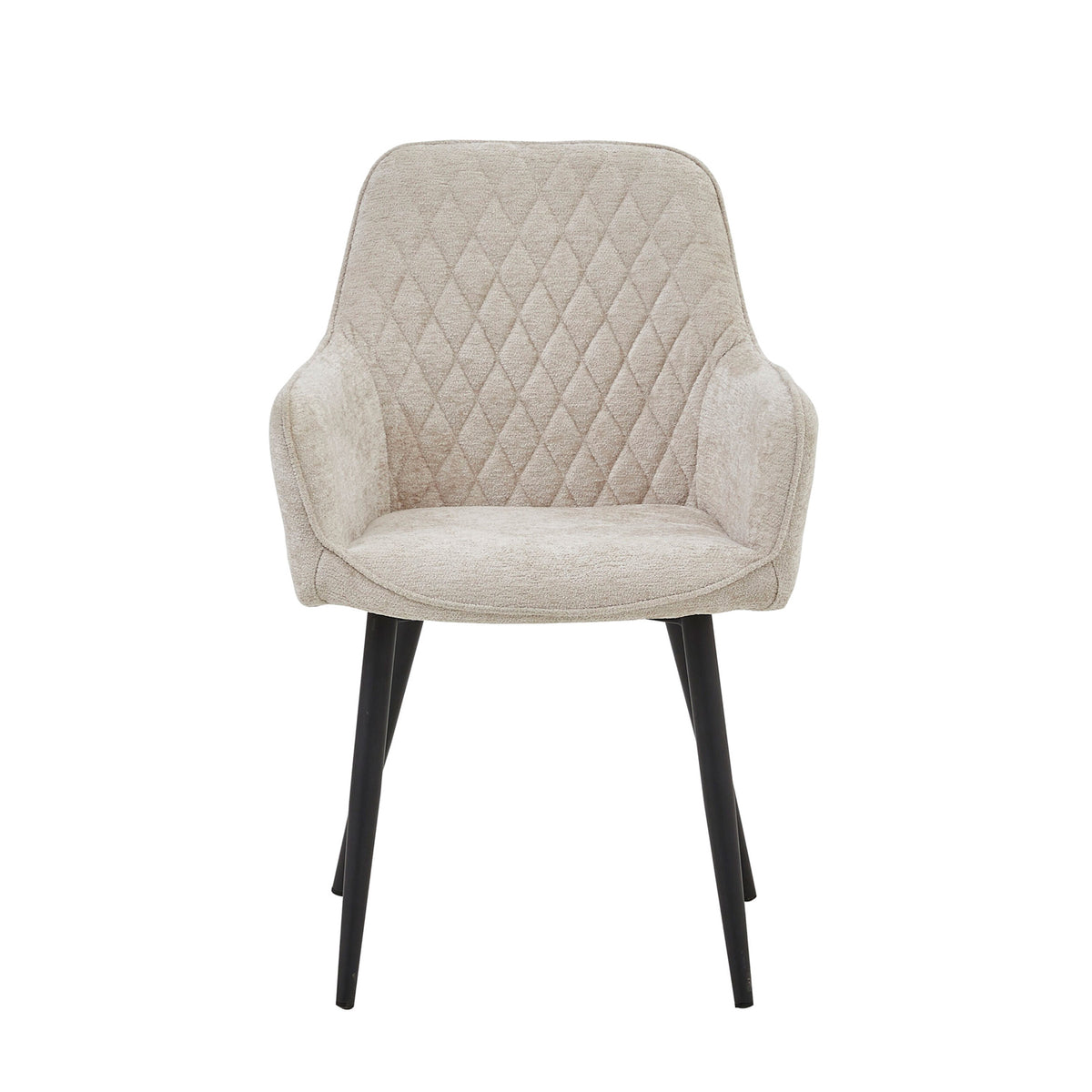 Beverly Esszimmerstuhl - Beige Chenille
