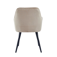 Beverly Eetkamerstoel - Beige Velvet