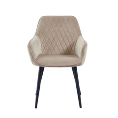Beverly Eetkamerstoel - Beige Velvet