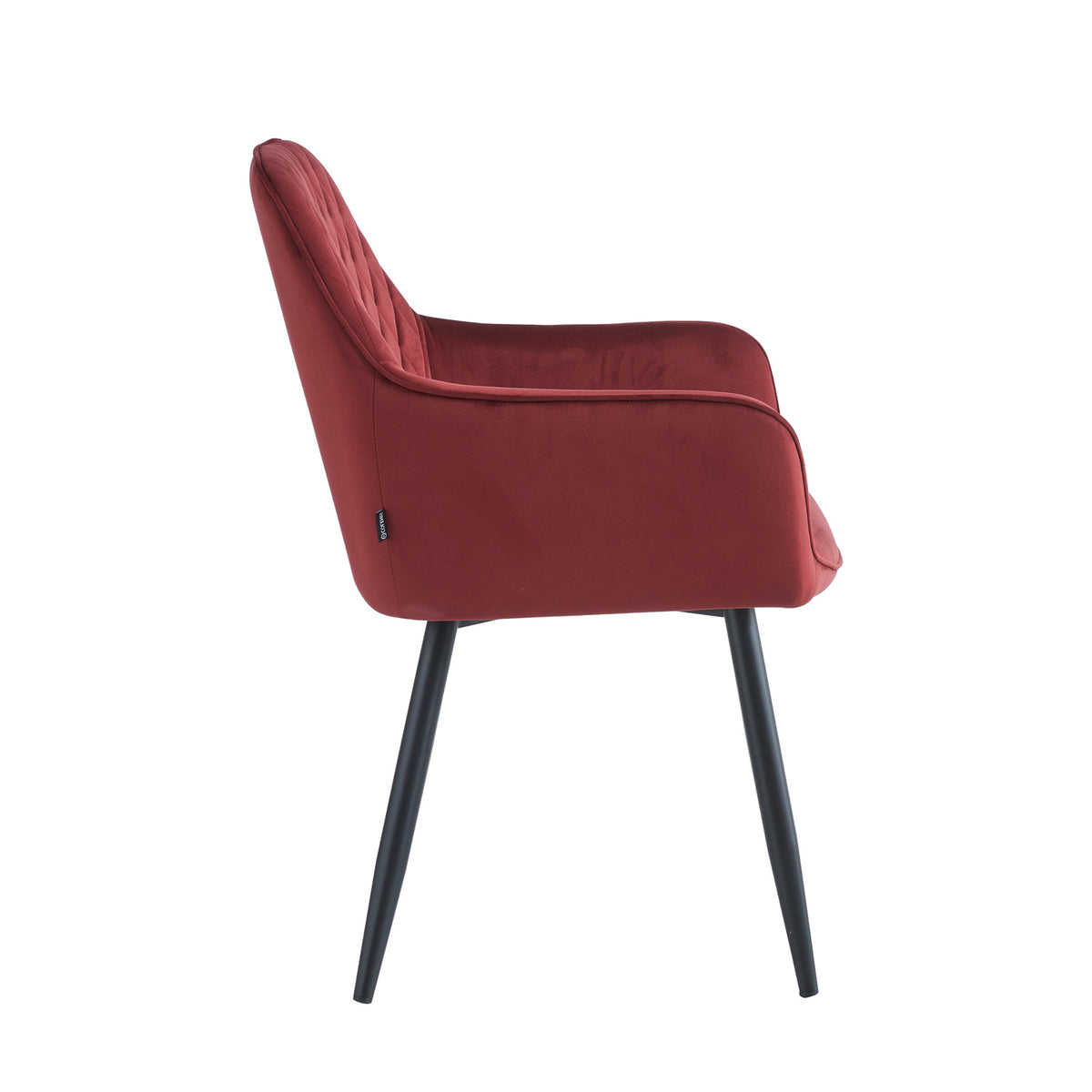 Beverly Dining Chair – Bordeaux Velvet