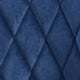 Beverly Esszimmerstuhl - Blauer Samt