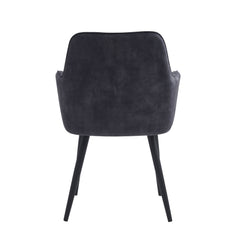 Beverly Eetkamerstoel - Grijs Adore Velvet