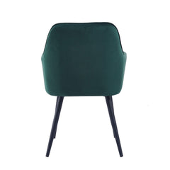 Beverly Eetkamerstoel - Groen Velvet