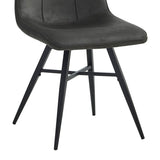 Bloq Eetkamerstoel - Antraciet Microfiber