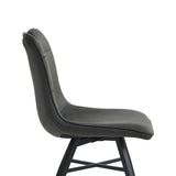 Bloq Eetkamerstoel - Antraciet Microfiber