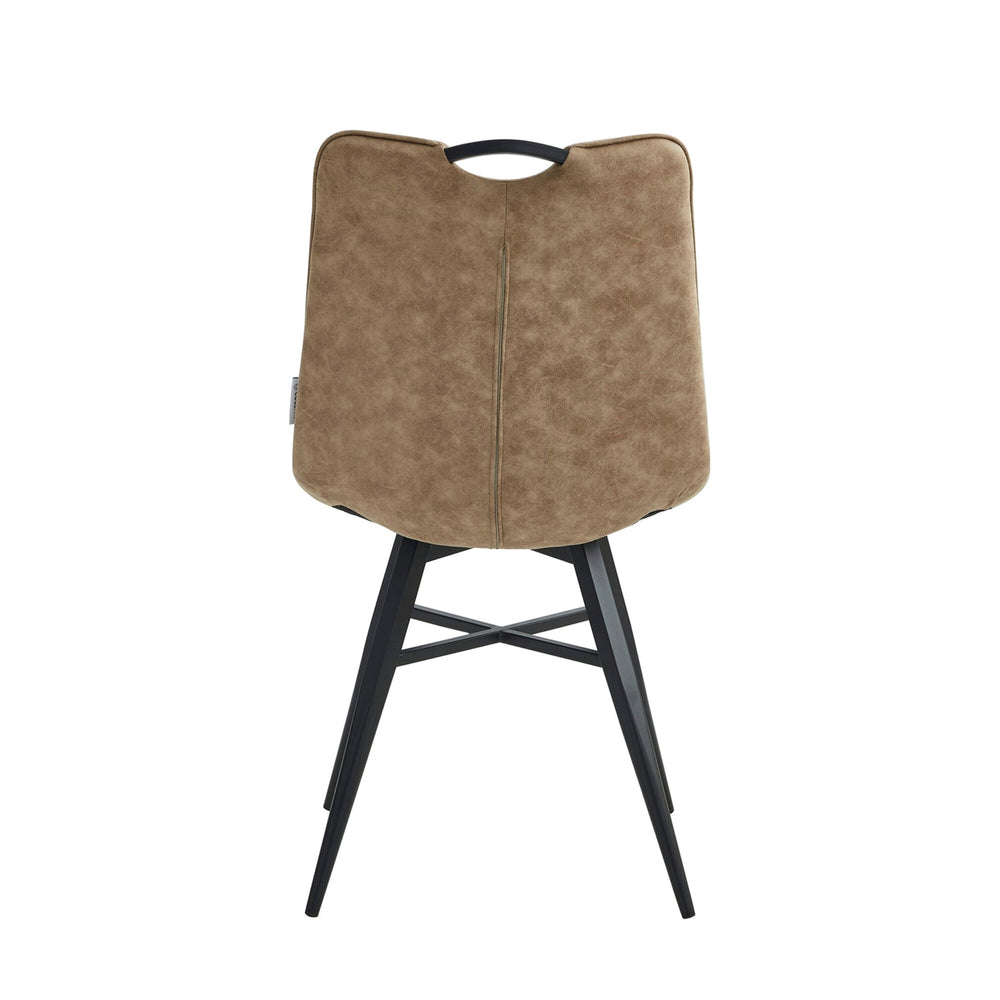 Bloq Eetkamerstoel - Sand Microfiber