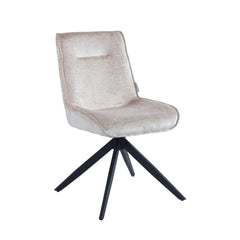 Brutus Sedia Da Pranzo - Ciniglia Beige