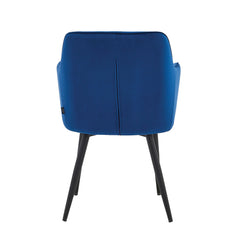 City Dining Chair - Blue Velvet
