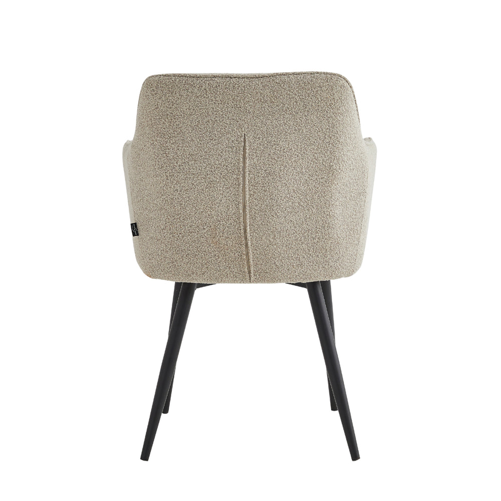 Chaise de salle à manger City - Bouclé beige