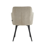Chaise de salle à manger City - Bouclé beige