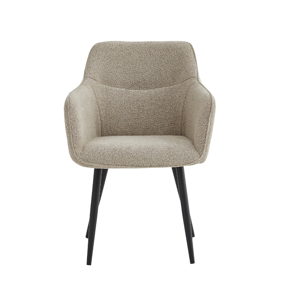 Chaise de salle à manger City - Bouclé beige