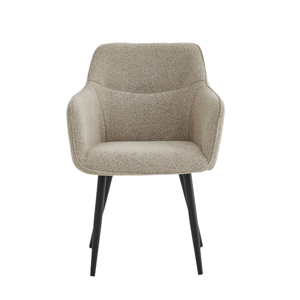 City Dining Chair - Beige Bouclé