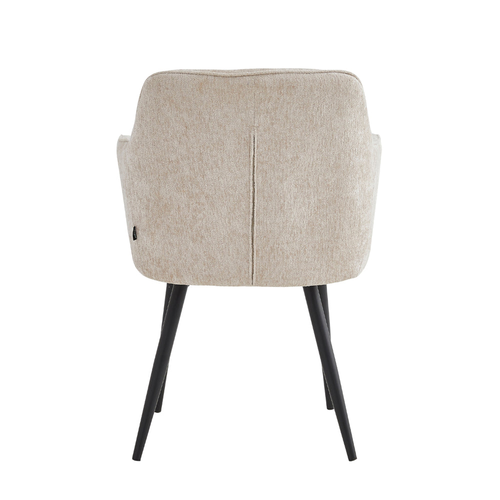City Eetkamerstoel - Beige Chenille