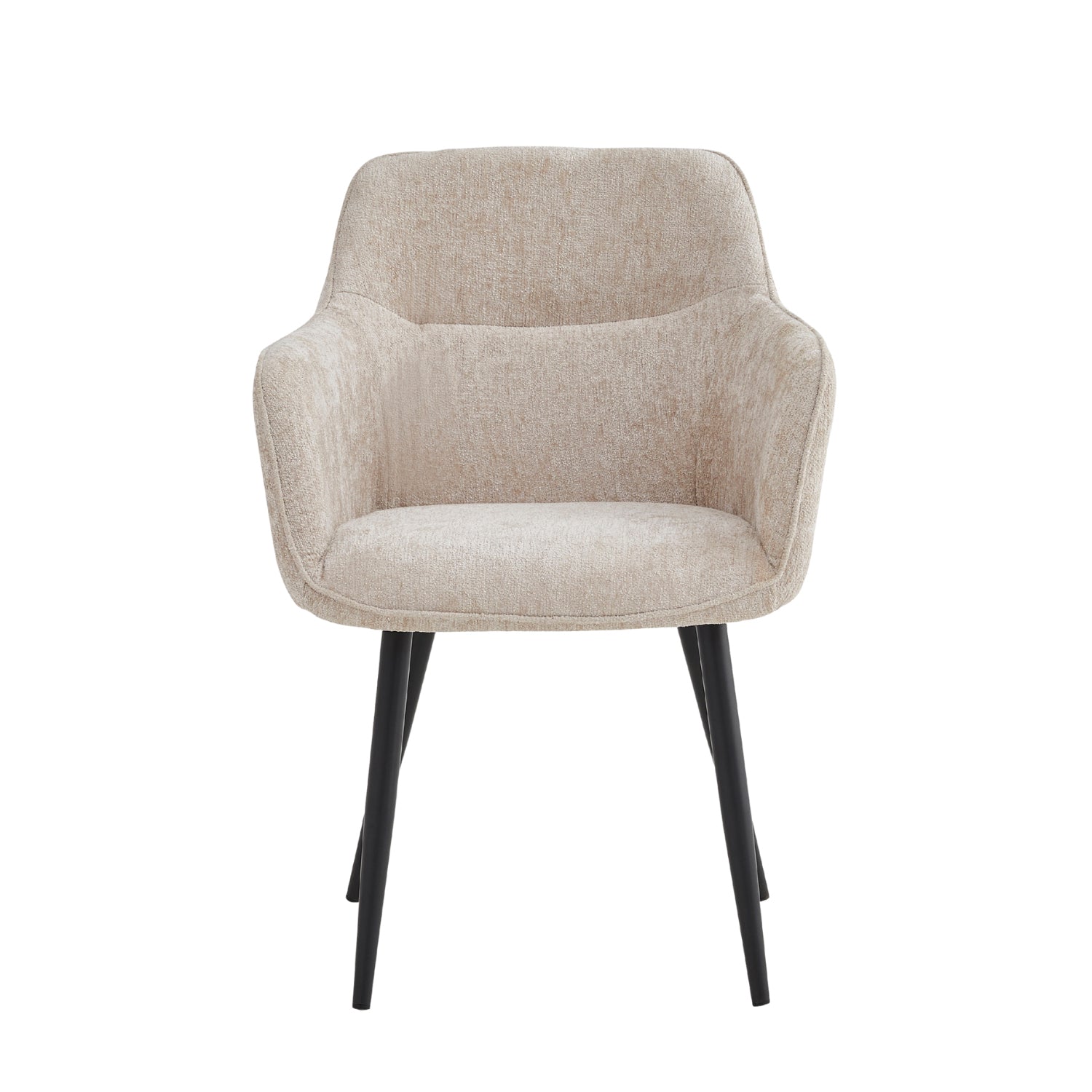 City Eetkamerstoel - Beige Chenille
