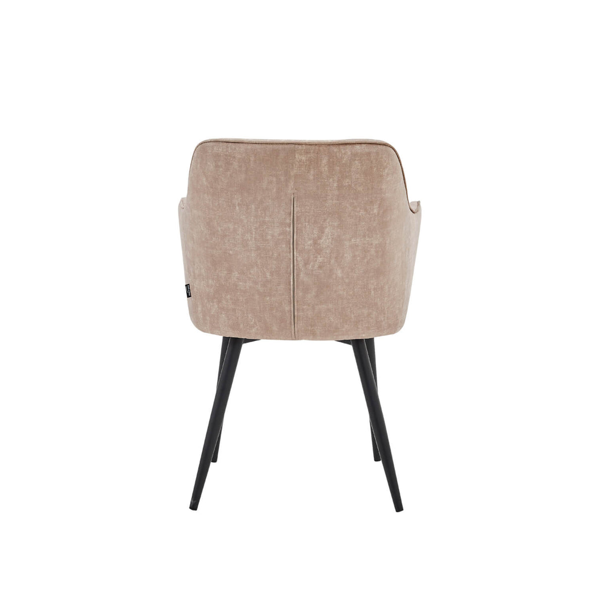 Chaise de salle à manger City - Velours noir