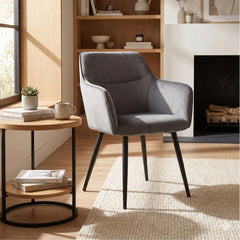 City Dining Chair - Grey Velvet