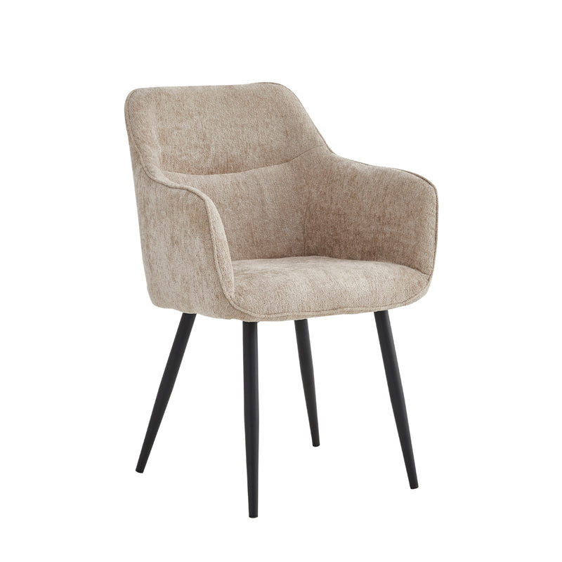 City Eetkamerstoel - Taupe Chenille