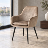 Levan Dining Chair - Champagne Adore Velvet