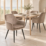 Levan Dining Chair - Champagne Adore Velvet