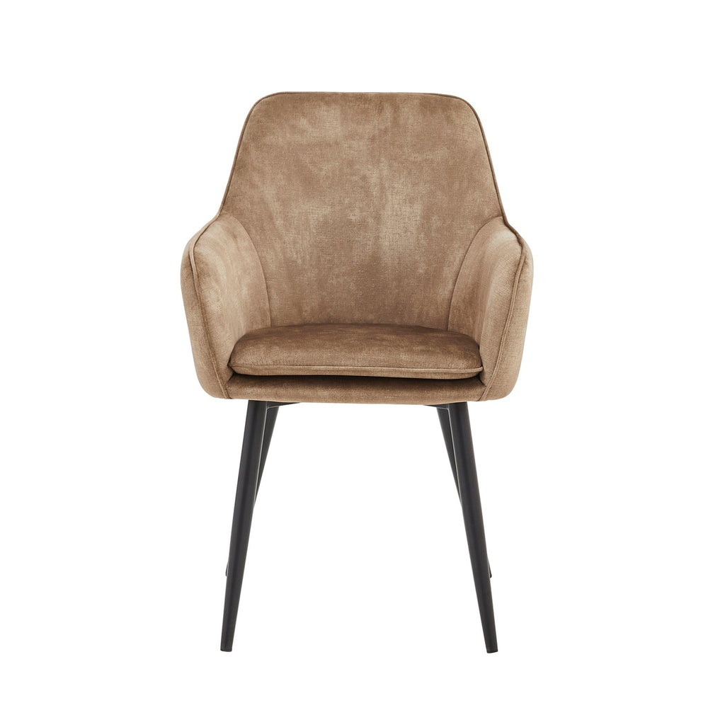 Levan Dining Chair – Taupe Adore Velvet
