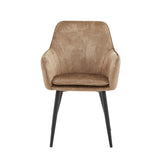 Levan Dining Chair – Taupe Adore Velvet