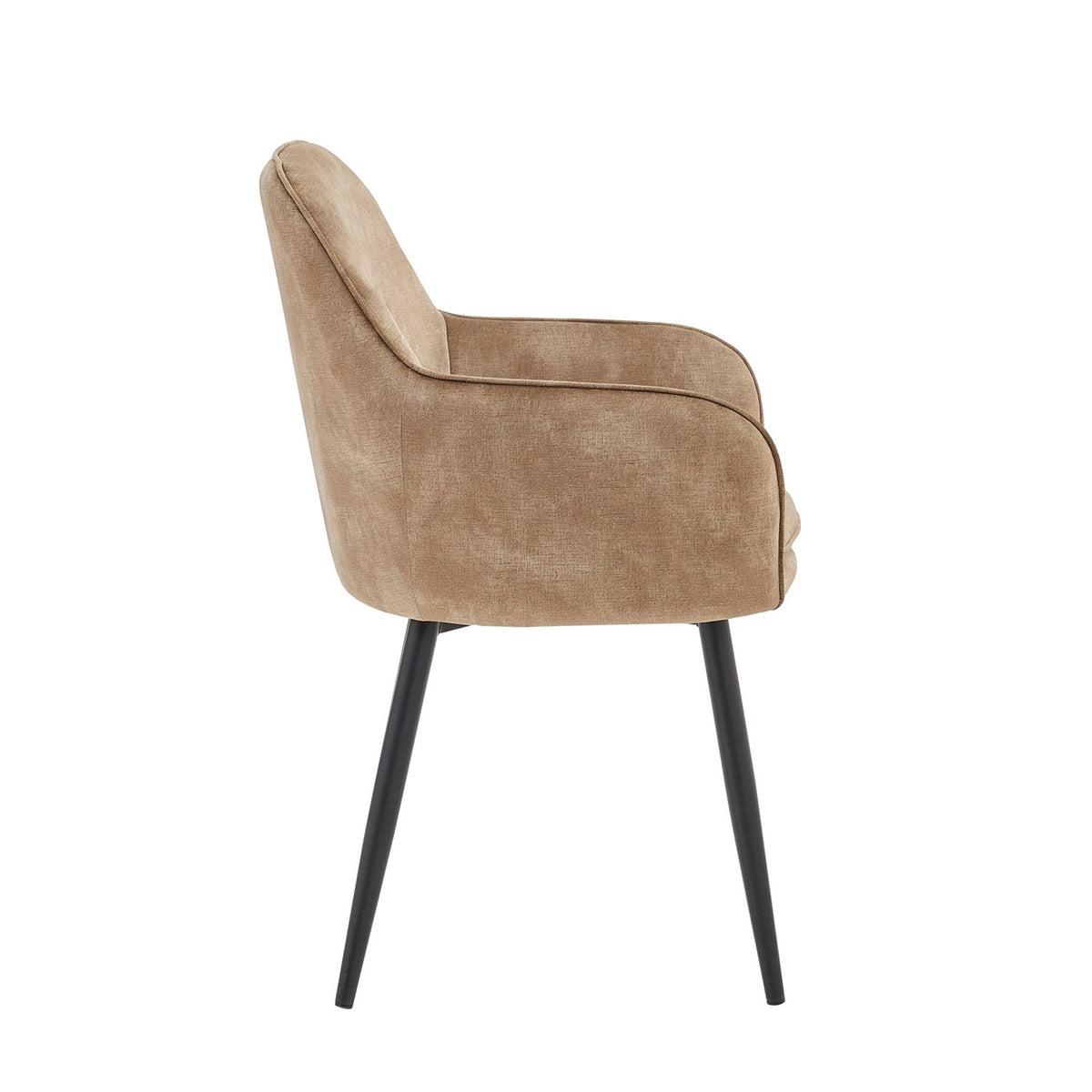 Levan Dining Chair – Taupe Adore Velvet