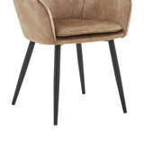 Levan Dining Chair – Taupe Adore Velvet