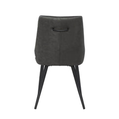 Dansk Eetkamerstoel - Antraciet Microfiber